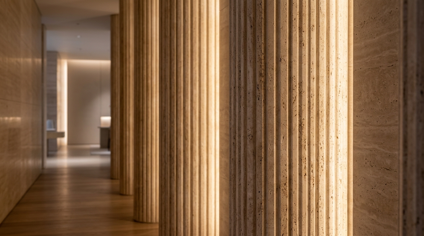 Textura arquitectónica de lujo